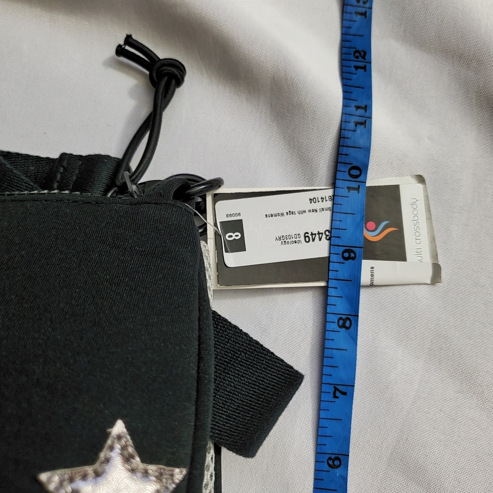 IDEOLOGY 2-in-1 Crossbody Purses Black Grey Pink - Picture 8 of 12